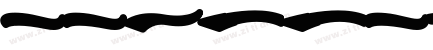 StreetbrushW01 Regul字体转换